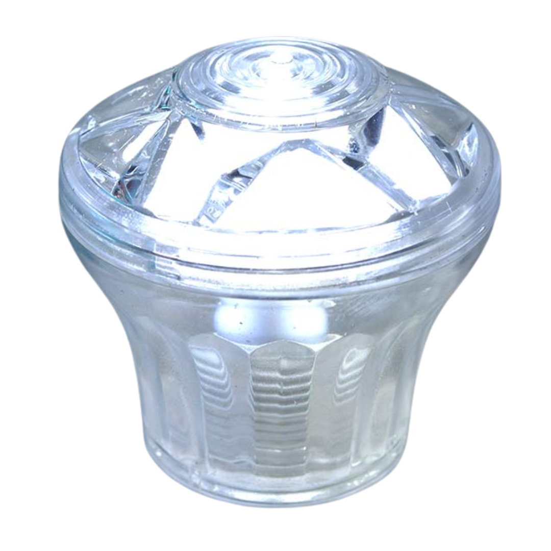 E14 Clear Cabochon Cap Only