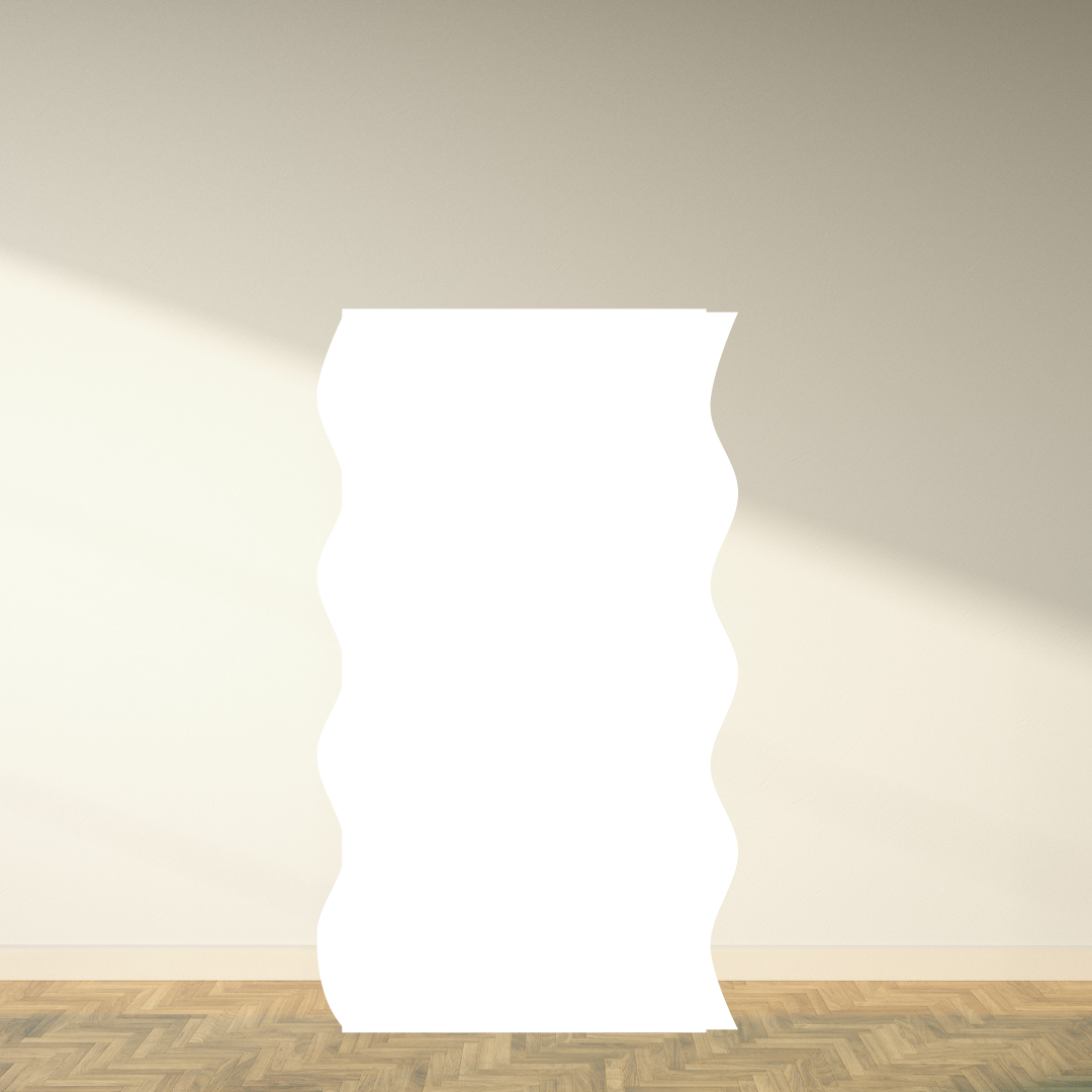 Single Wavey Sailboard Backdrop – A Unique & Elegant Event Display