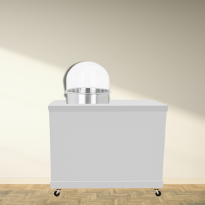 Candy Floss White Cart – The Ultimate Sweet Treat Station!