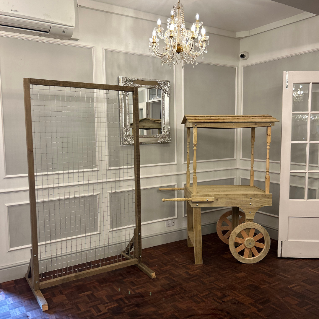 6ft Rustic Cart – The Perfect Sweet Station - Image 3