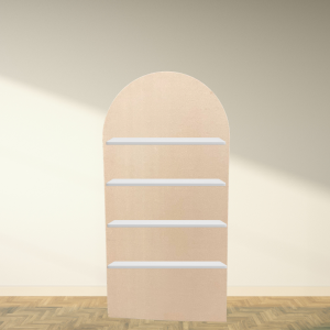 Curved Sailboard with Folding Shelves – The Perfect Sweet & Treat Wall!