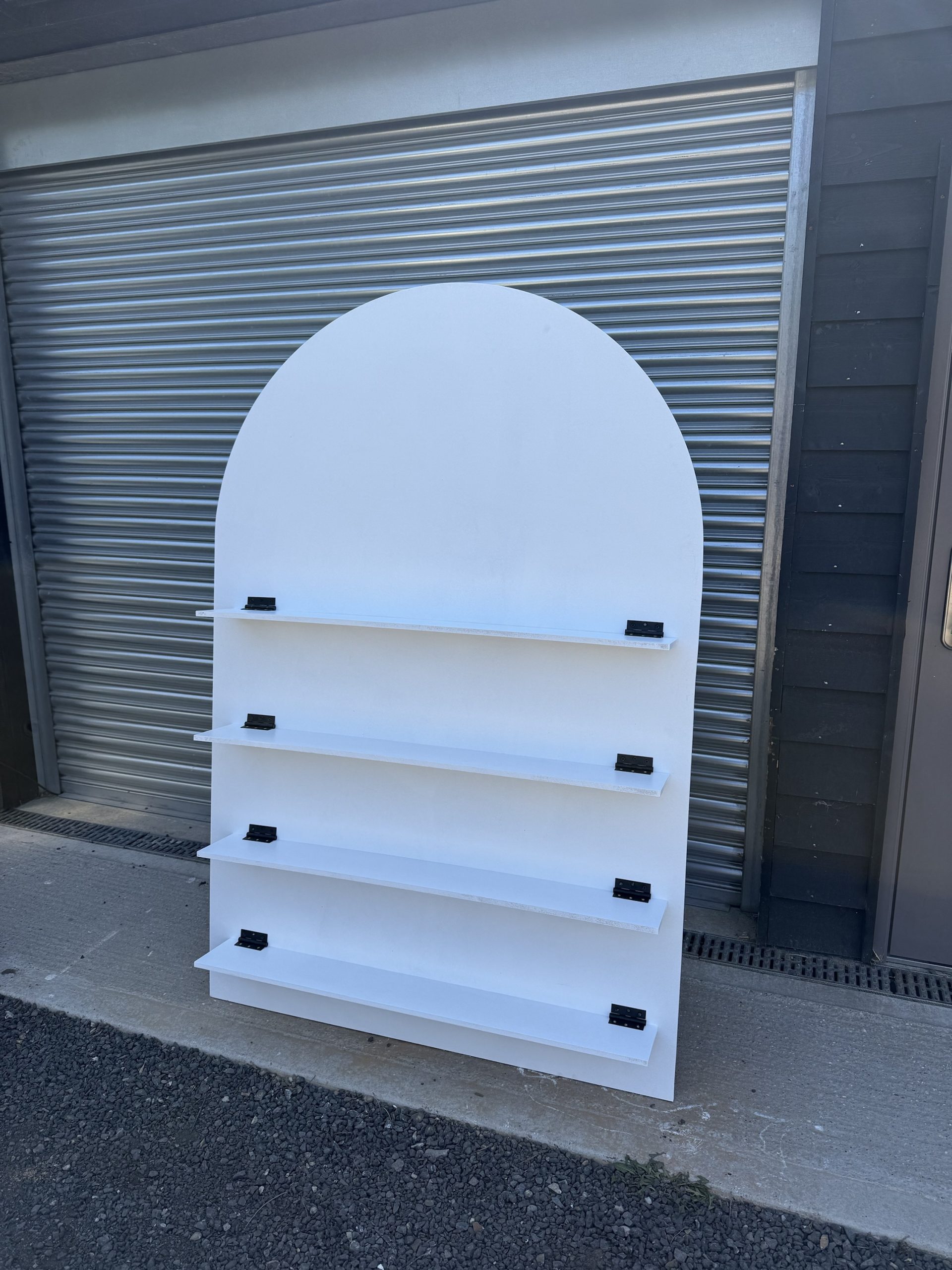 Curved Sailboard with Folding Shelves – The Perfect Sweet & Treat Wall! - Image 4