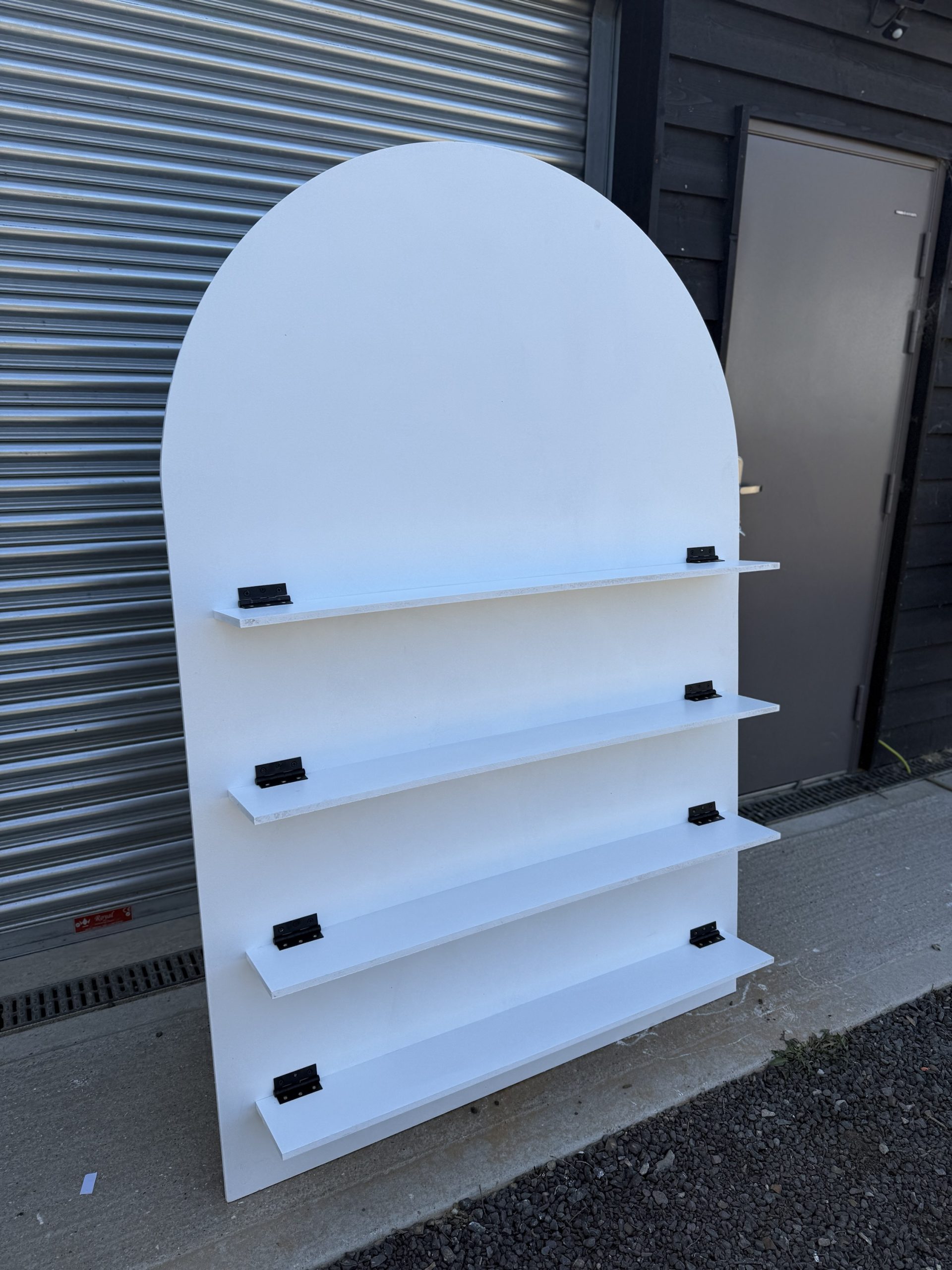 Curved Sailboard with Folding Shelves – The Perfect Sweet & Treat Wall! - Image 2