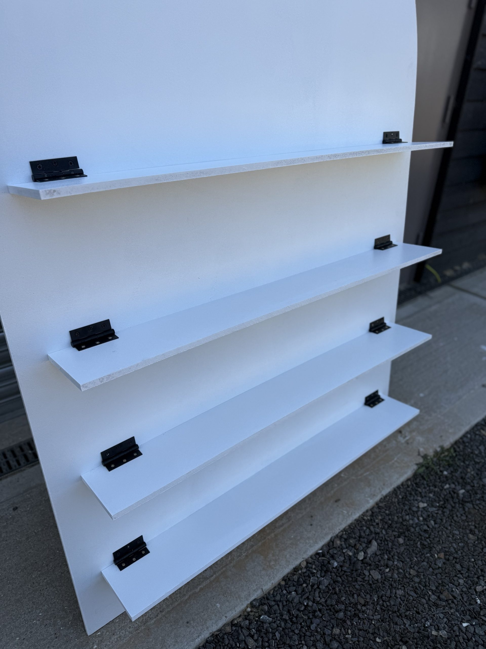 Curved Sailboard with Folding Shelves – The Perfect Sweet & Treat Wall! - Image 6